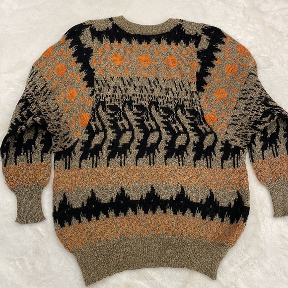 Vintage Wool Sweater Made in Chile - Picture 8 of 11